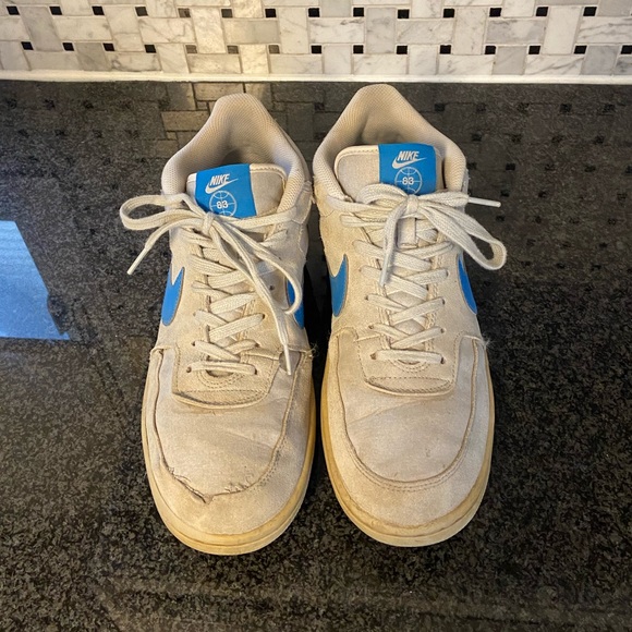 Nike grey fog sky force skateboarding shoe - Picture 3 of 6